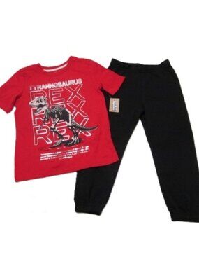 T Rex Shirt & Geranimal Pants size 5/6 NEW